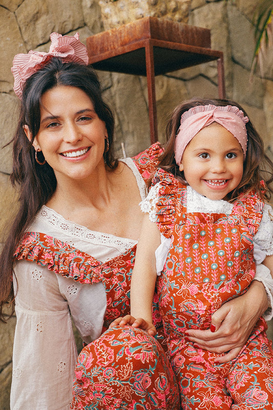 Fita de Cabelo Kids Palo Rosa