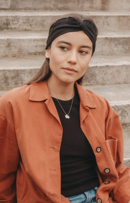 Fita de Cabelo Negro Basic