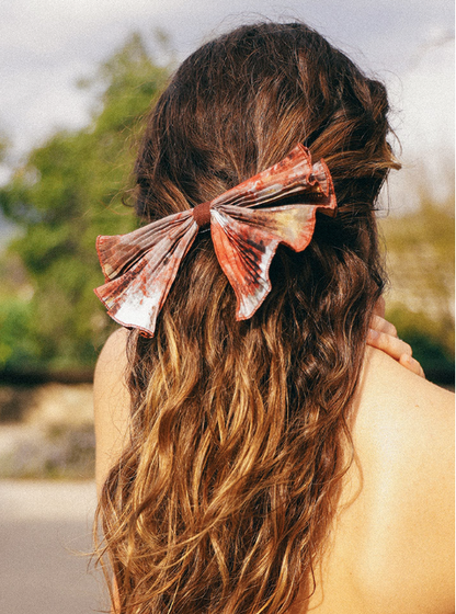 Laço Espiga Burdeo Acuarela