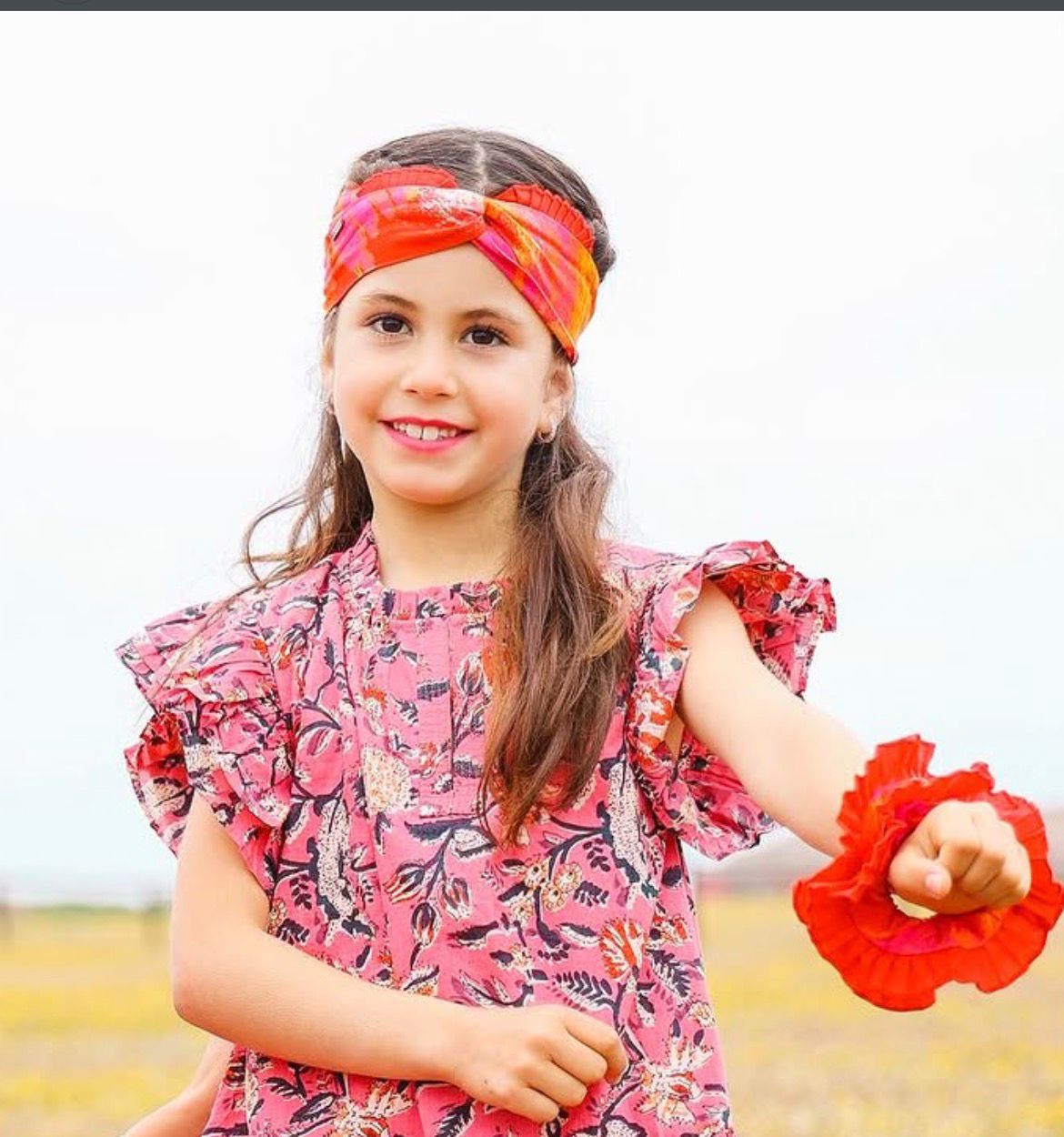 Fita de Cabelo kids Pink